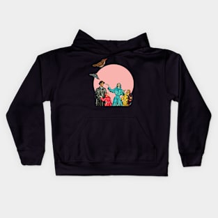 Happy Family Collage Kids Hoodie